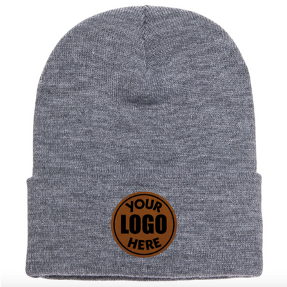 Beanies Leatherette Patch